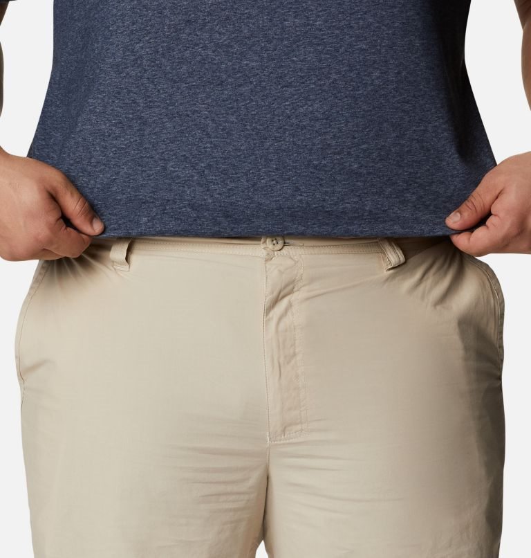 Men's Columbia Washed Out Shorts Khaki | Plus Size CA-S1603